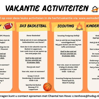 Vakantie Activiteiten